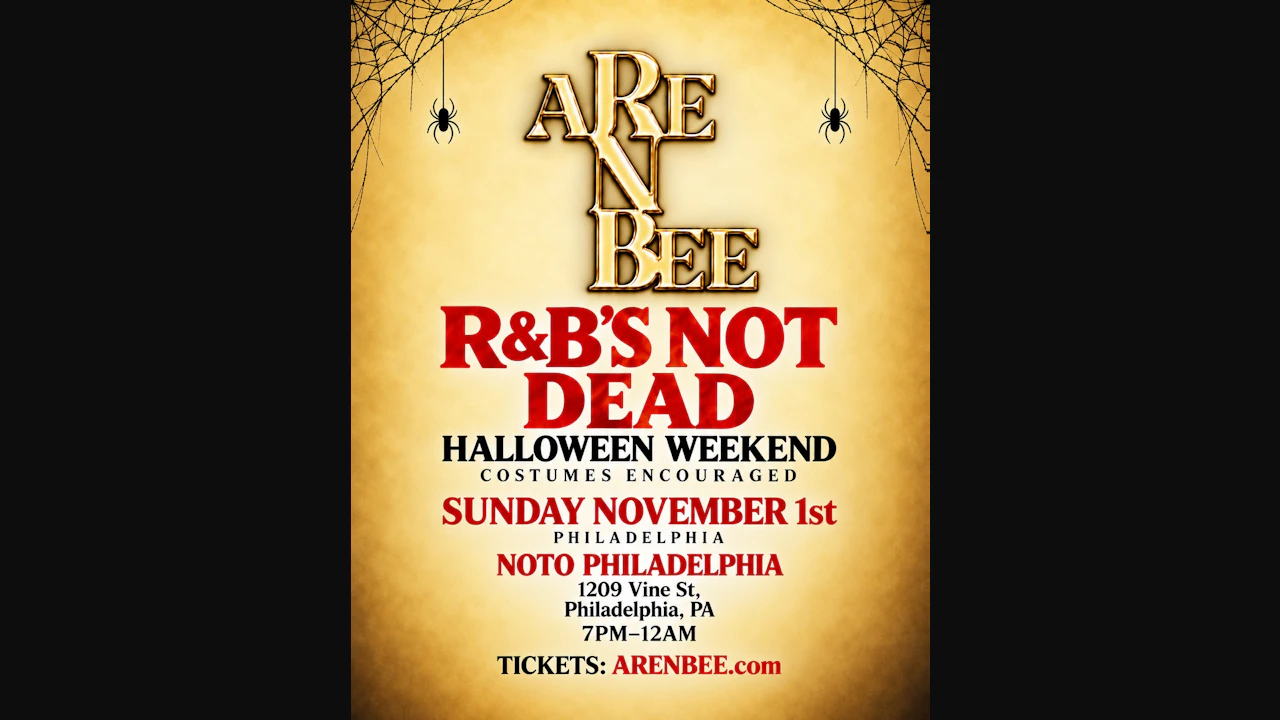 Are N Bee: R&B's NOT Dead: Halloween Weekend