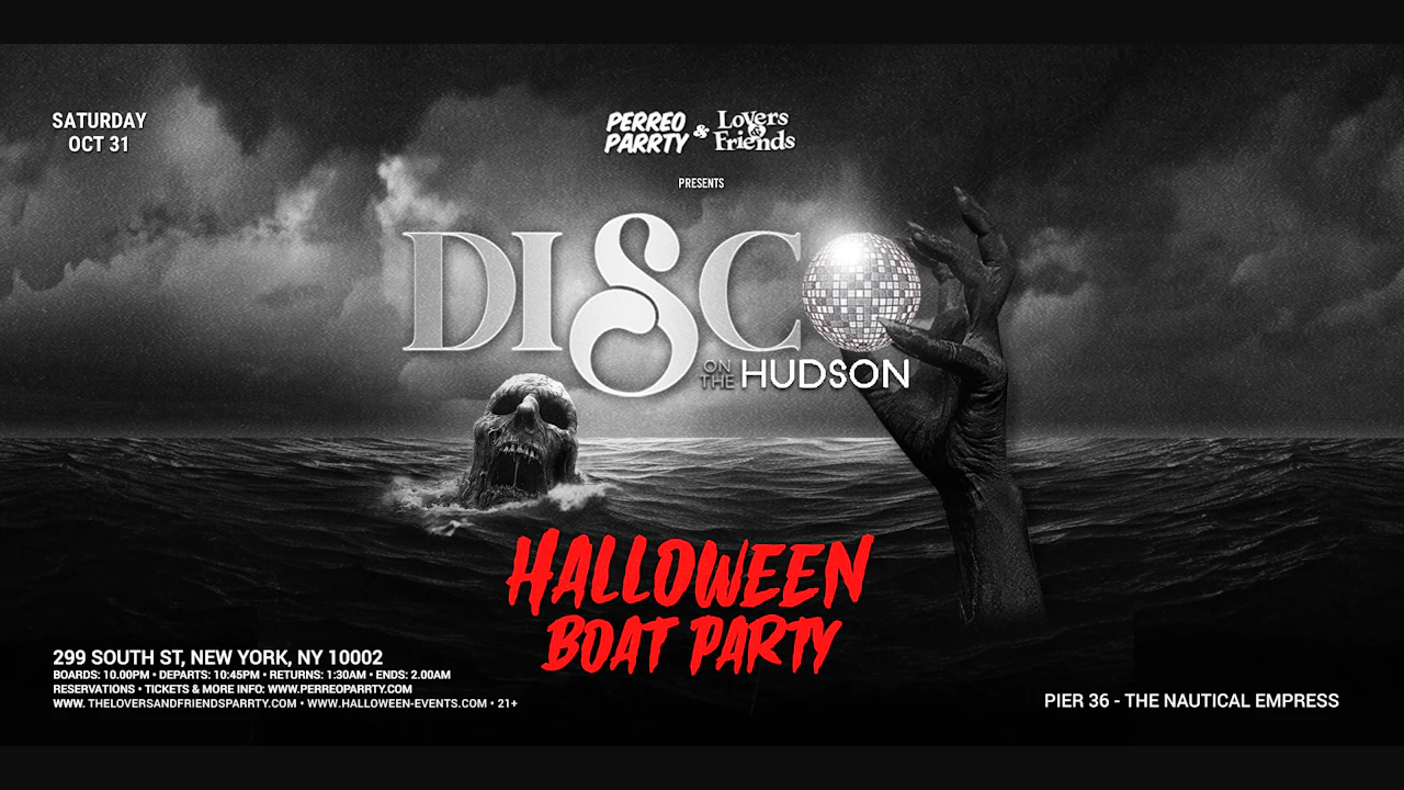 Disco on the Hudson Haunted Mega Yacht Halloween Boat Party