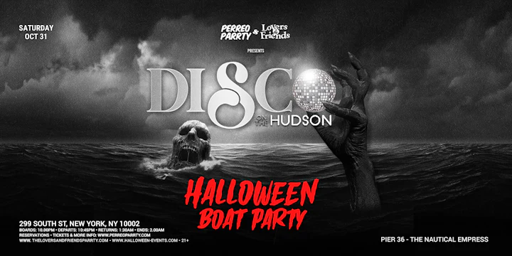 Disco on the Hudson Haunted Mega Yacht Halloween Boat Party