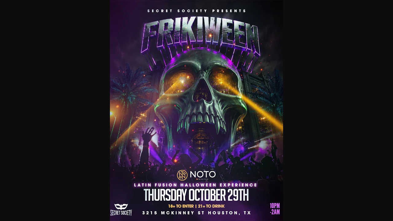 FrikiWeen: Latin Fusion Halloween Experience