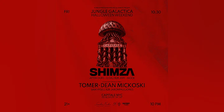 Shimza ~ Jungle Galactica Halloween | Second Floor: Tomer & More