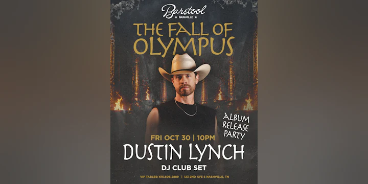 Dustin Lynch (Halloween Weekend)