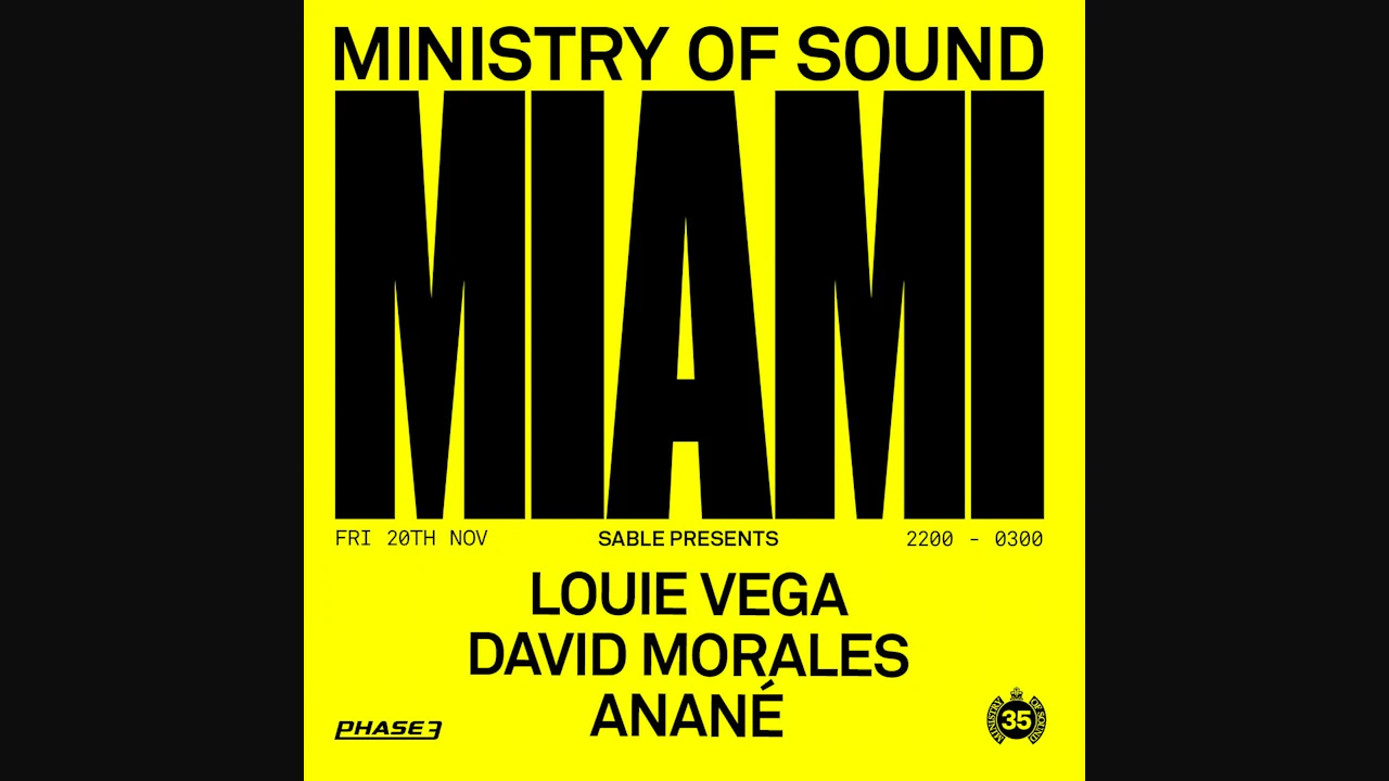 Ministry of Sound: Louie Vega + David Morales