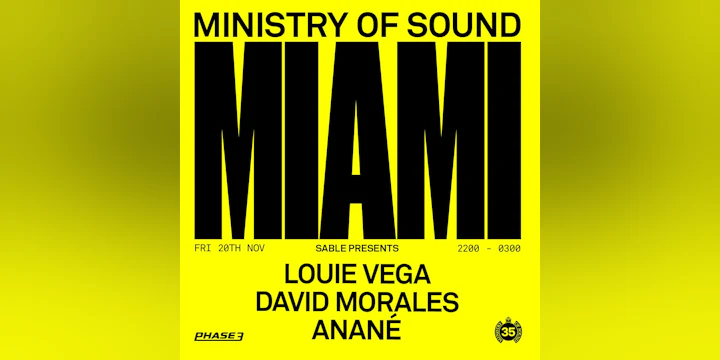 Ministry of Sound: Louie Vega + David Morales