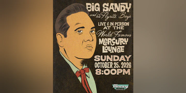 Big Sandy and his Flyrite Boys with special guest DJ JD McPherson