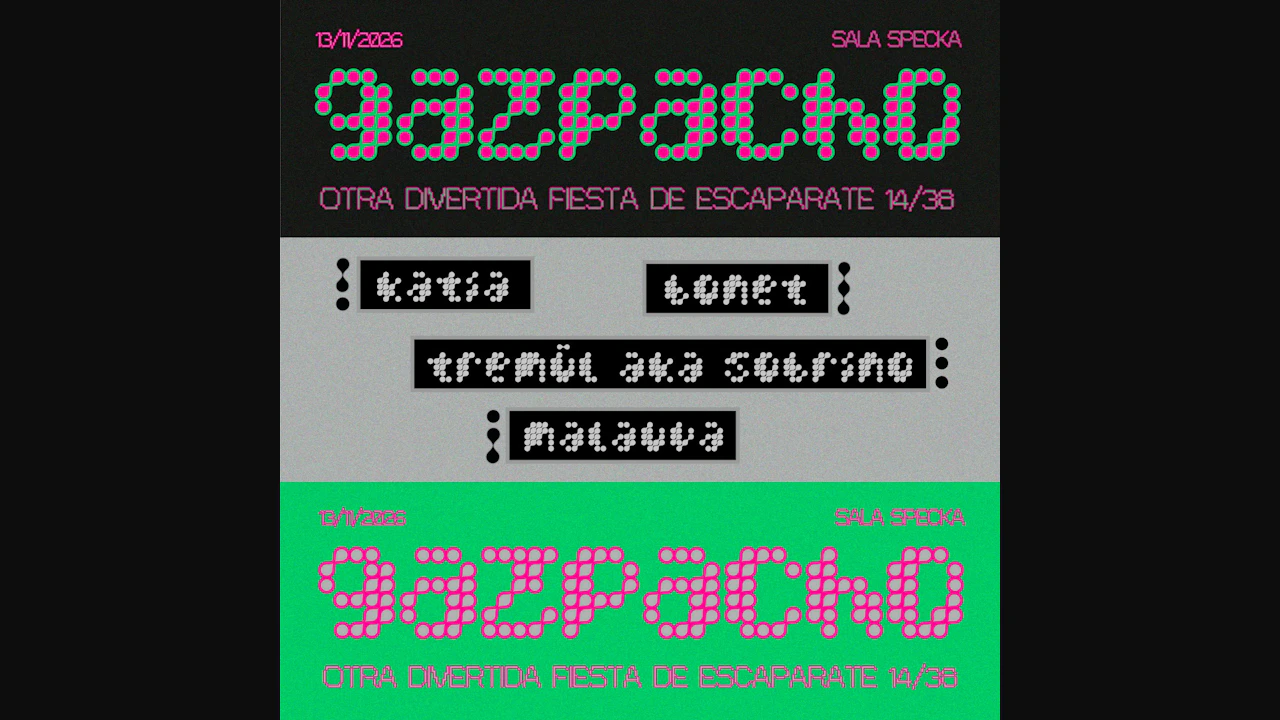 Escaparate 14/38 pres. I Gazpacho #07