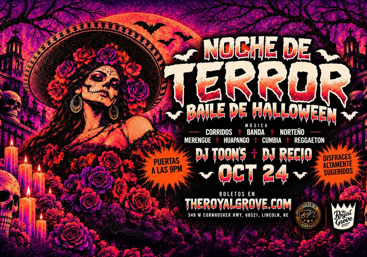 Noche De Terror | Baile De Halloween At The Royal Grove