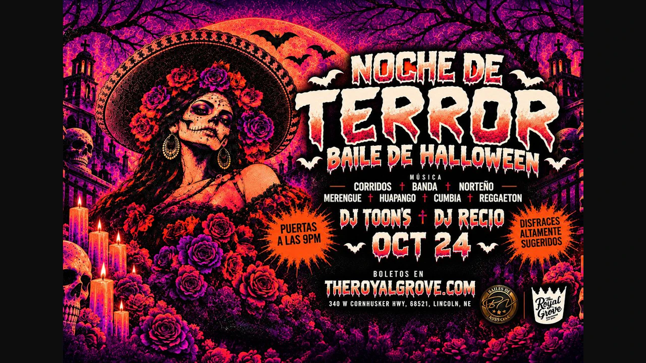 Noche De Terror | Baile De Halloween at The Royal Grove