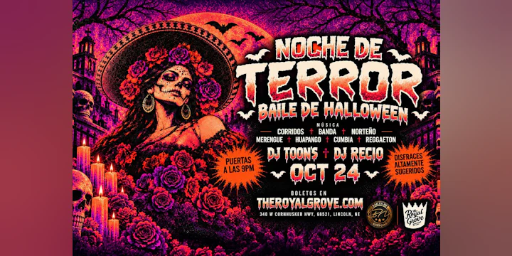 Noche De Terror | Baile De Halloween at The Royal Grove