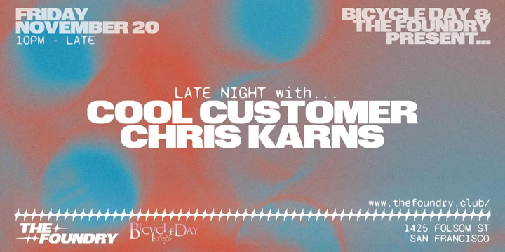 Cool Customer + Chris Karns