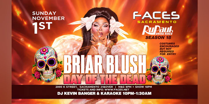 Day of the Dead with Drag Race's Briar Blush