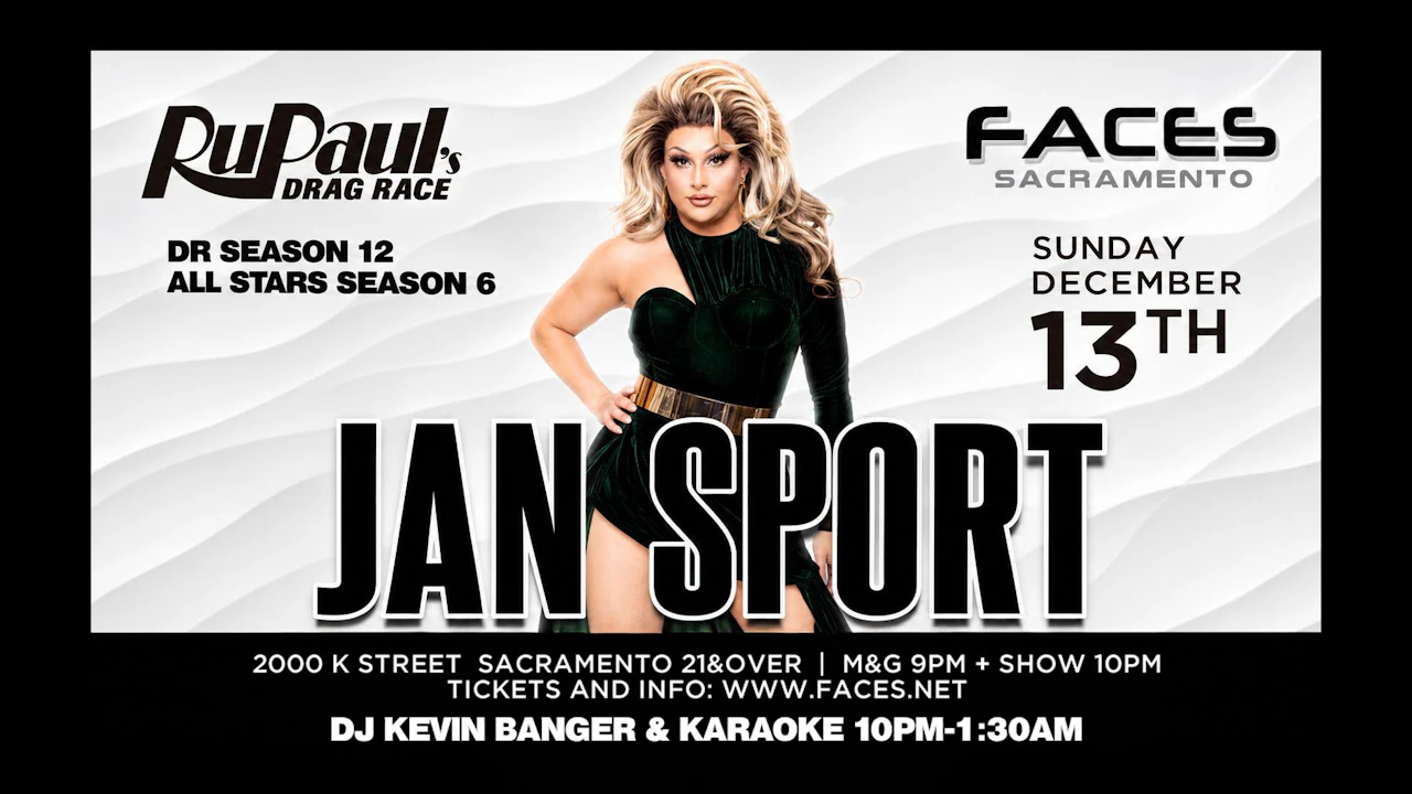 Jan Sport takes over Faces Sacramento