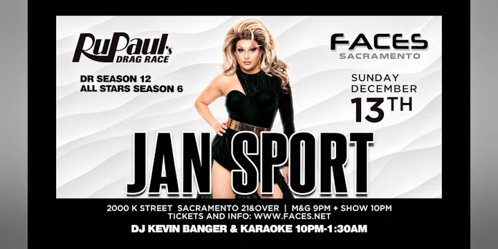 Jan Sport takes over Faces Sacramento
