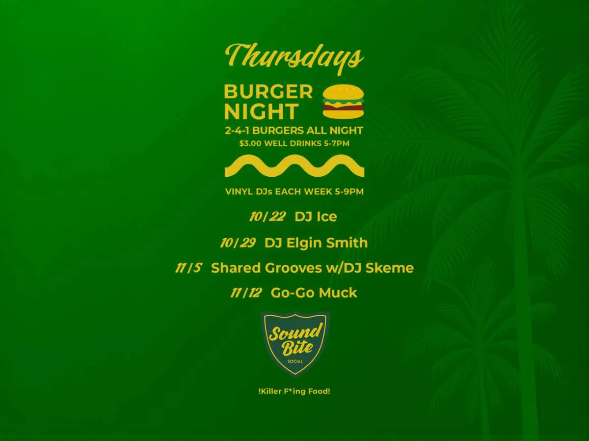 Burger Night   DJ Ice