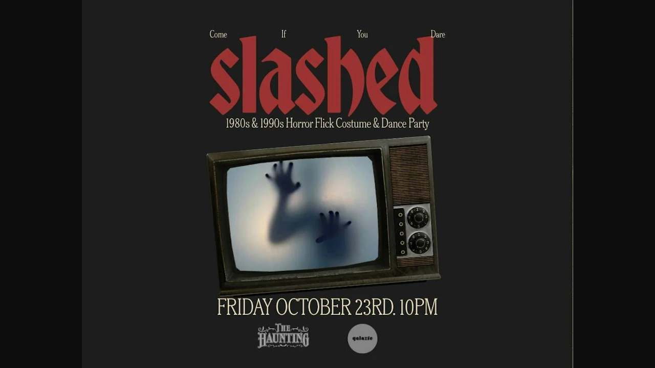 Slashed: 80s & 90s Throwback Halloween Party