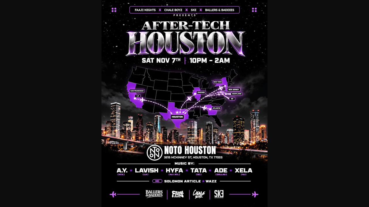 After-Tech Houston: Afrotech Weekend