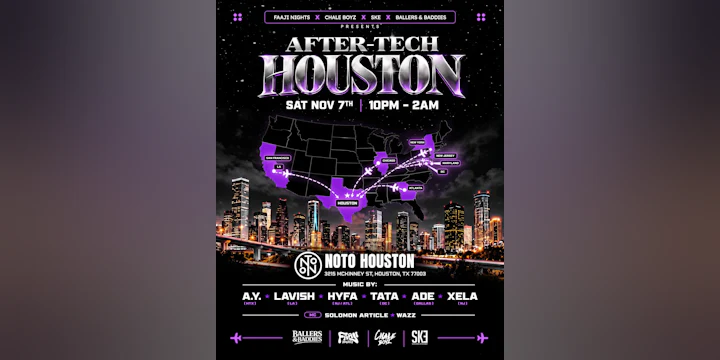 After-Tech Houston: Afrotech Weekend