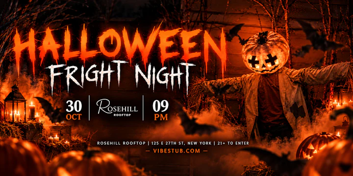 Fright Night @ Rosehill Rooftop NYC