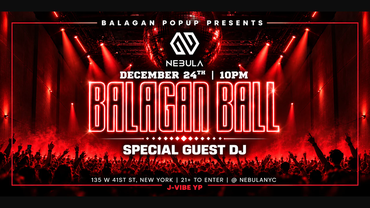 Annual Balagan Ball Xmas Eve Party at NEBULA