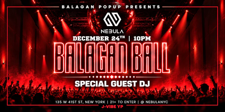Annual Balagan Ball Xmas Eve Party at NEBULA
