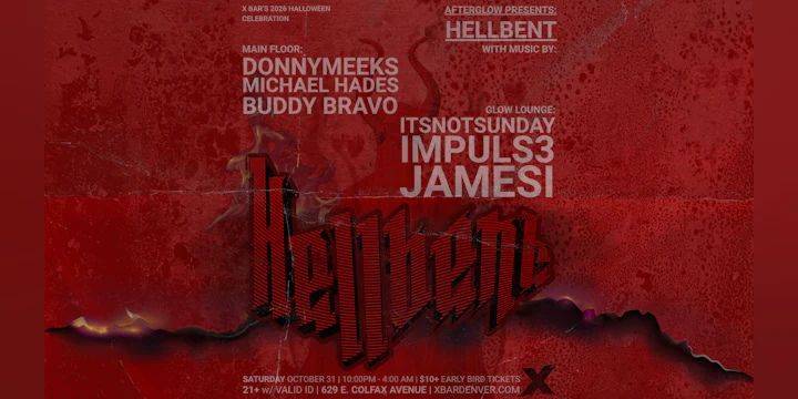 Afterglow Presents: Hellbent | Halloween 2026