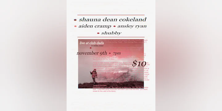 Shauna Dean Cokeland: Aiden Cramp, Ansley Ryan, Shubby