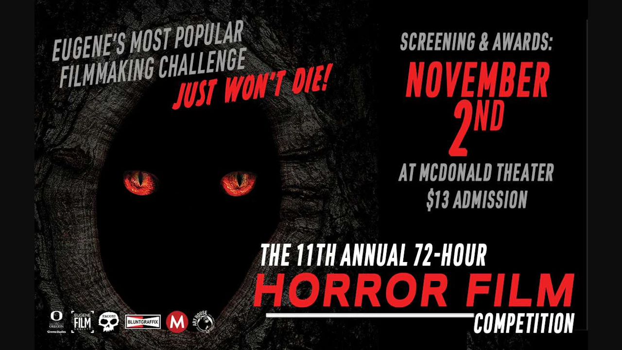 11th Annual 72-hour Horror Film Competition Screening & Awards Ceremony