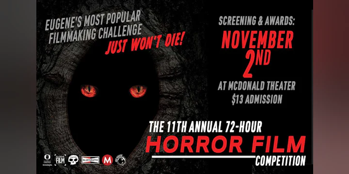 11th Annual 72-hour Horror Film Competition Screening & Awards Ceremony