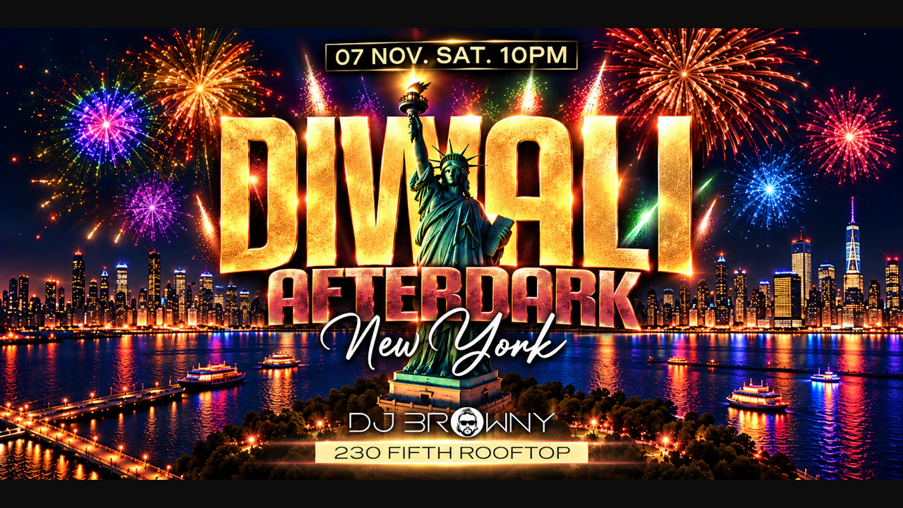 Nyc Diwali After Dark 2026