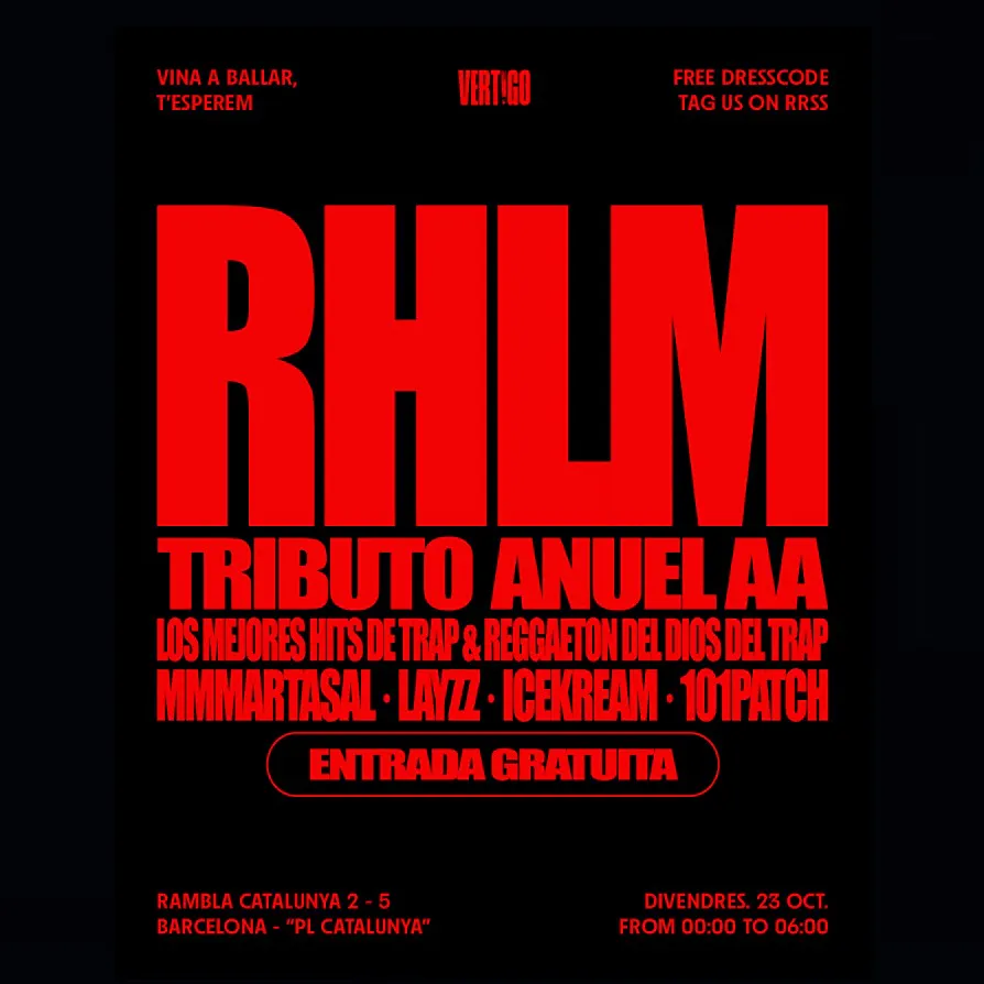 #Rhlm Tributo Anuel Aa Especial Vertigo Club