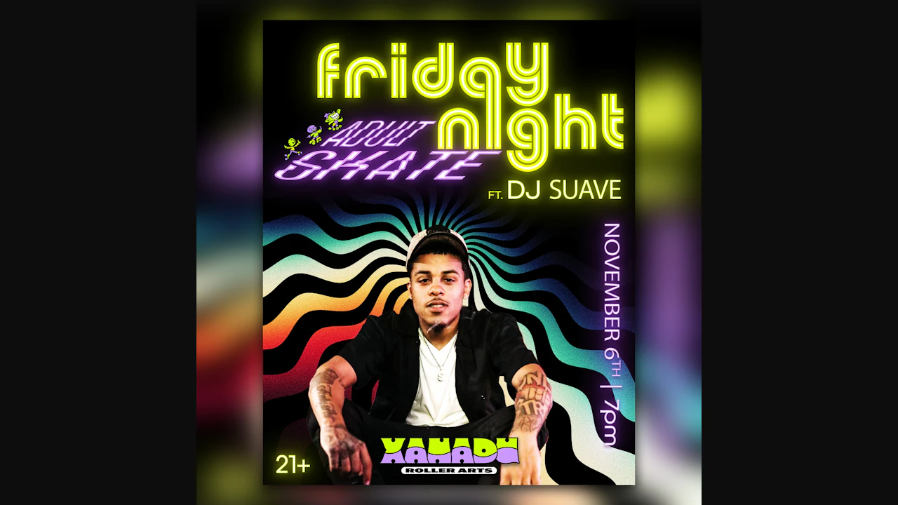 Adult Skate Night ft. DJ Suave (skate)
