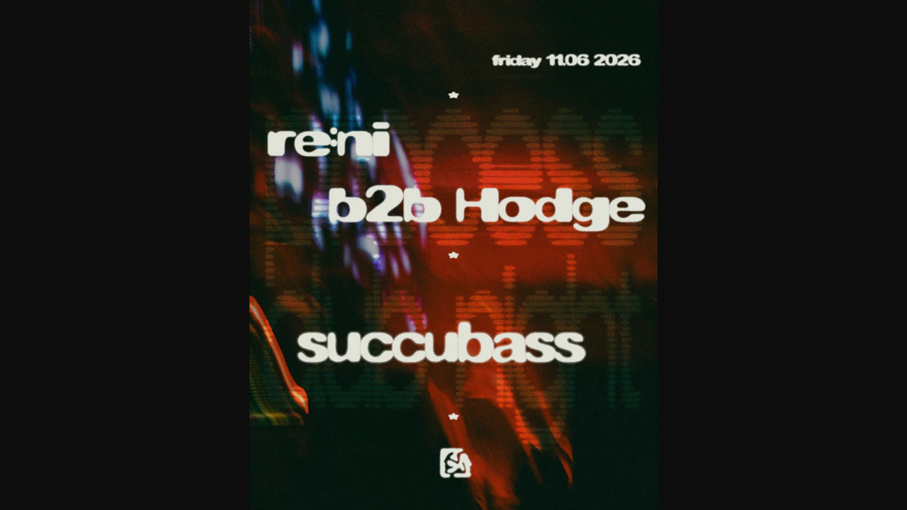 Process Club Night - re:ni, Hodge, Succubass