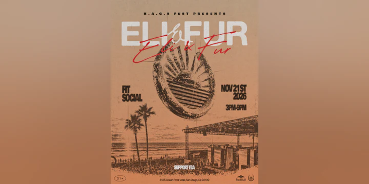 H.a.g.s Fest Presents: Eli & Fur at Fit Social