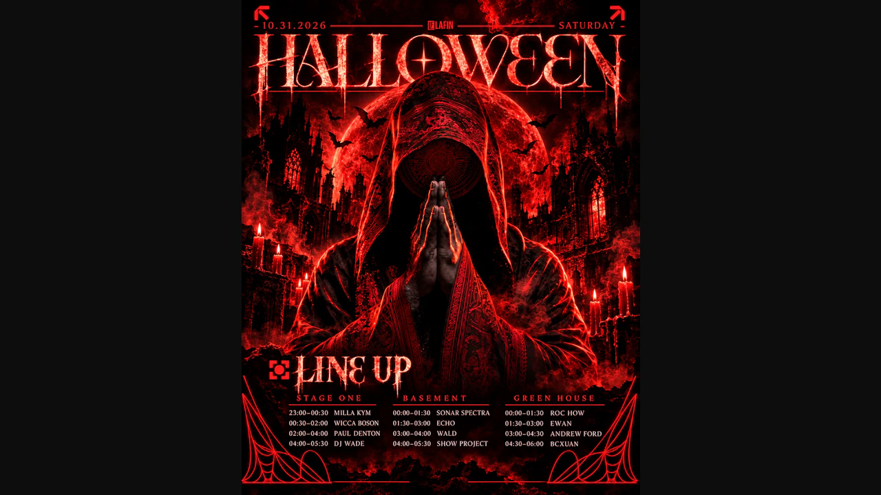 LA Fin Halloween 2026 Feat. Paul Denton 深淵使者