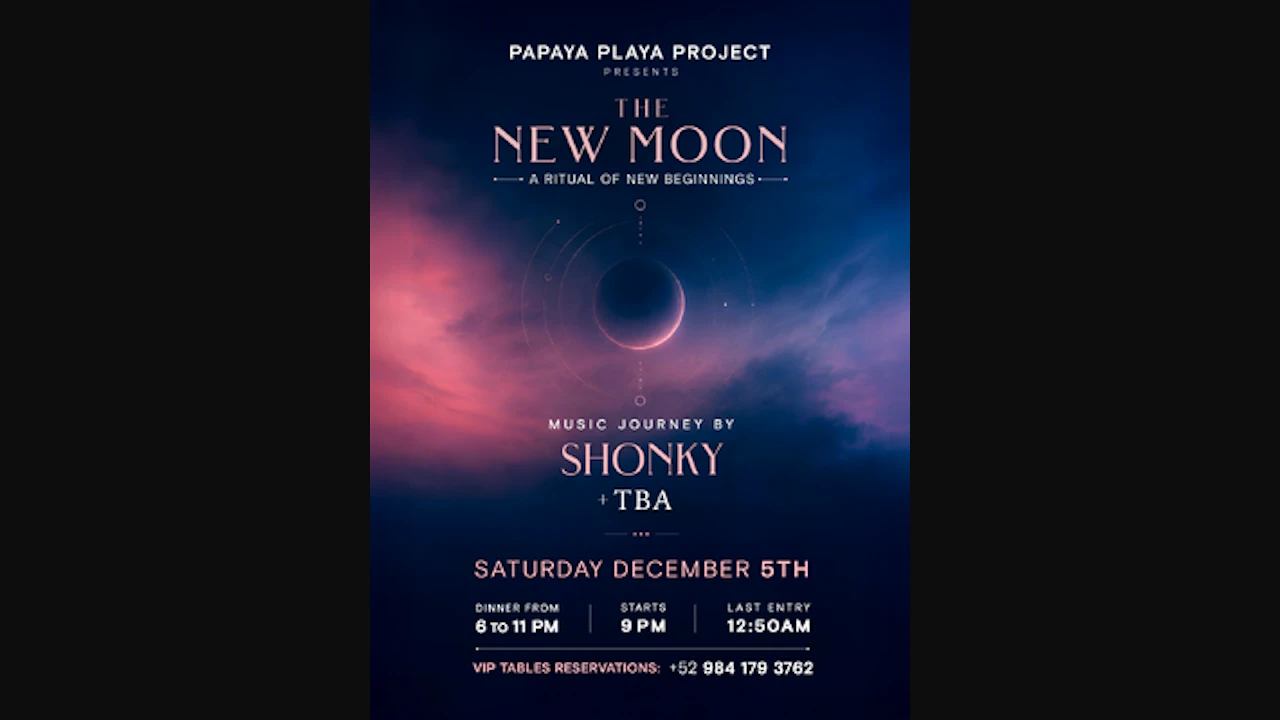 Papaya Playa Project Presents • the New Moon •