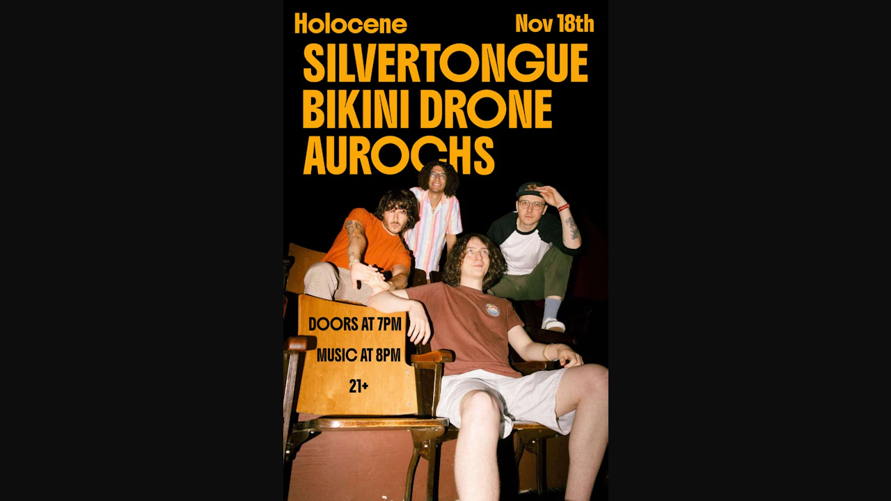 Silvertongue // Bikini Drone // AUROCHS - 21+