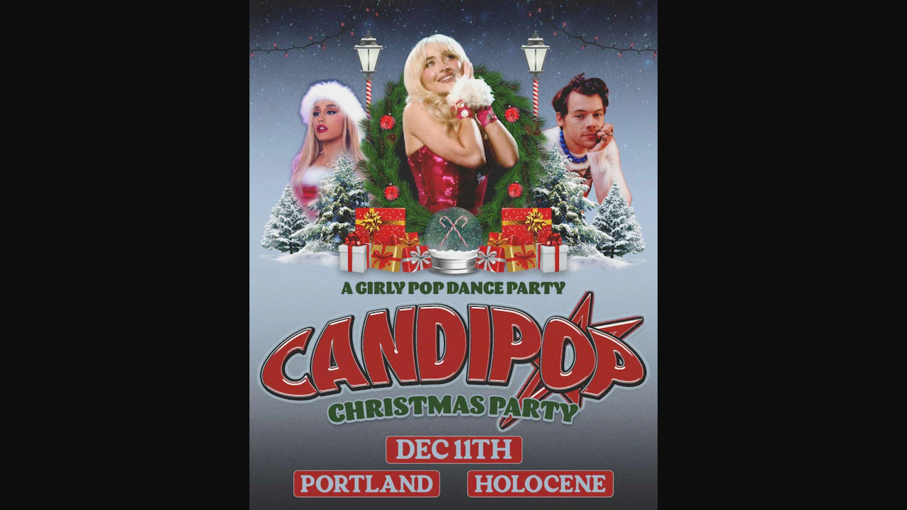 Candi Pop Christmas Party: A Girly Pop Dance Party
