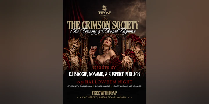 The Crimson Society at the One Atx