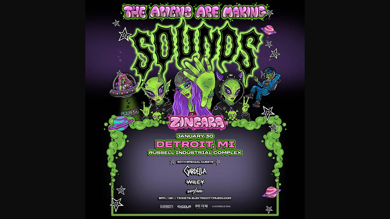 Zingara: the Aliens Are Making Sounds Tour