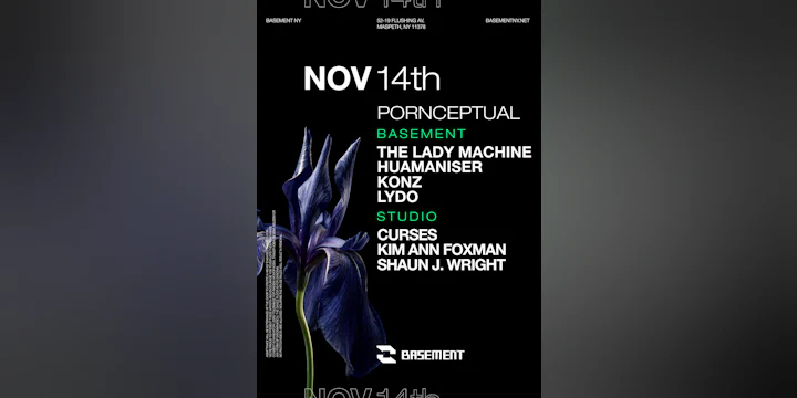 Pornceptual: The Lady Machine/ Huamaniser/ KONZ/ LYDO/ Curses/ Kim Ann Foxman / Shaun J. Wright