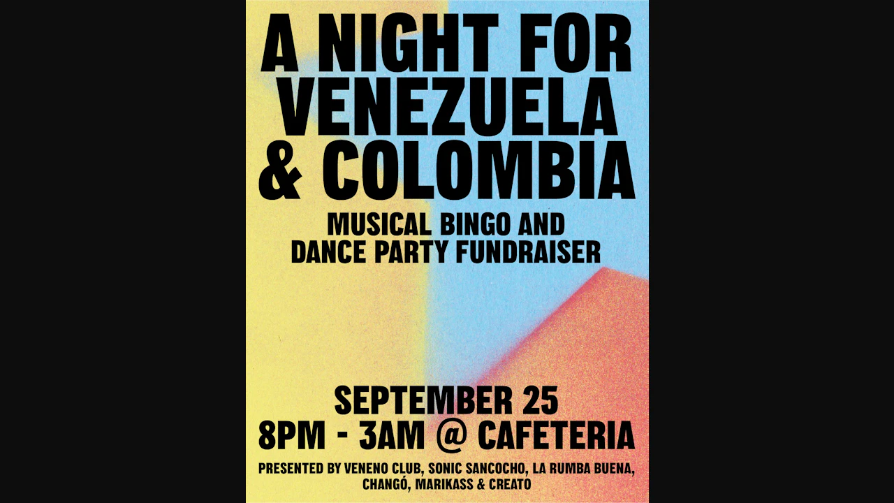 A Night for Venezuela & Colombia: Musical Bingo & Dance Party