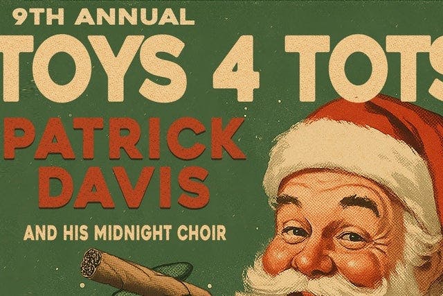 9th Annual Toys For Tots ft Patrick Davis and his Midnight Choir