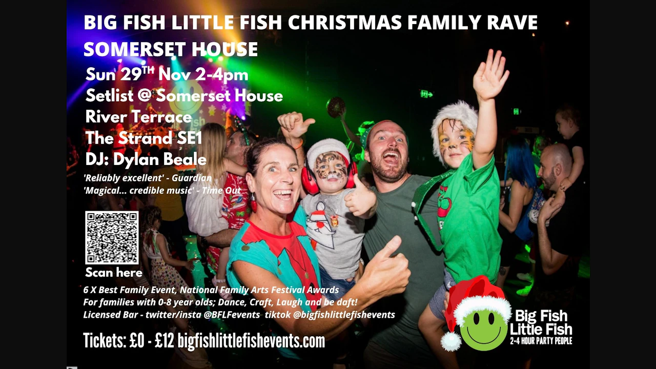 Big Fish Little Fish Festive Family Rave