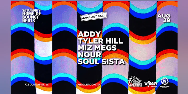 Addy - Tyler Hill - Soul Sista - Miz Megs - Nour - 4AM LAST CALL