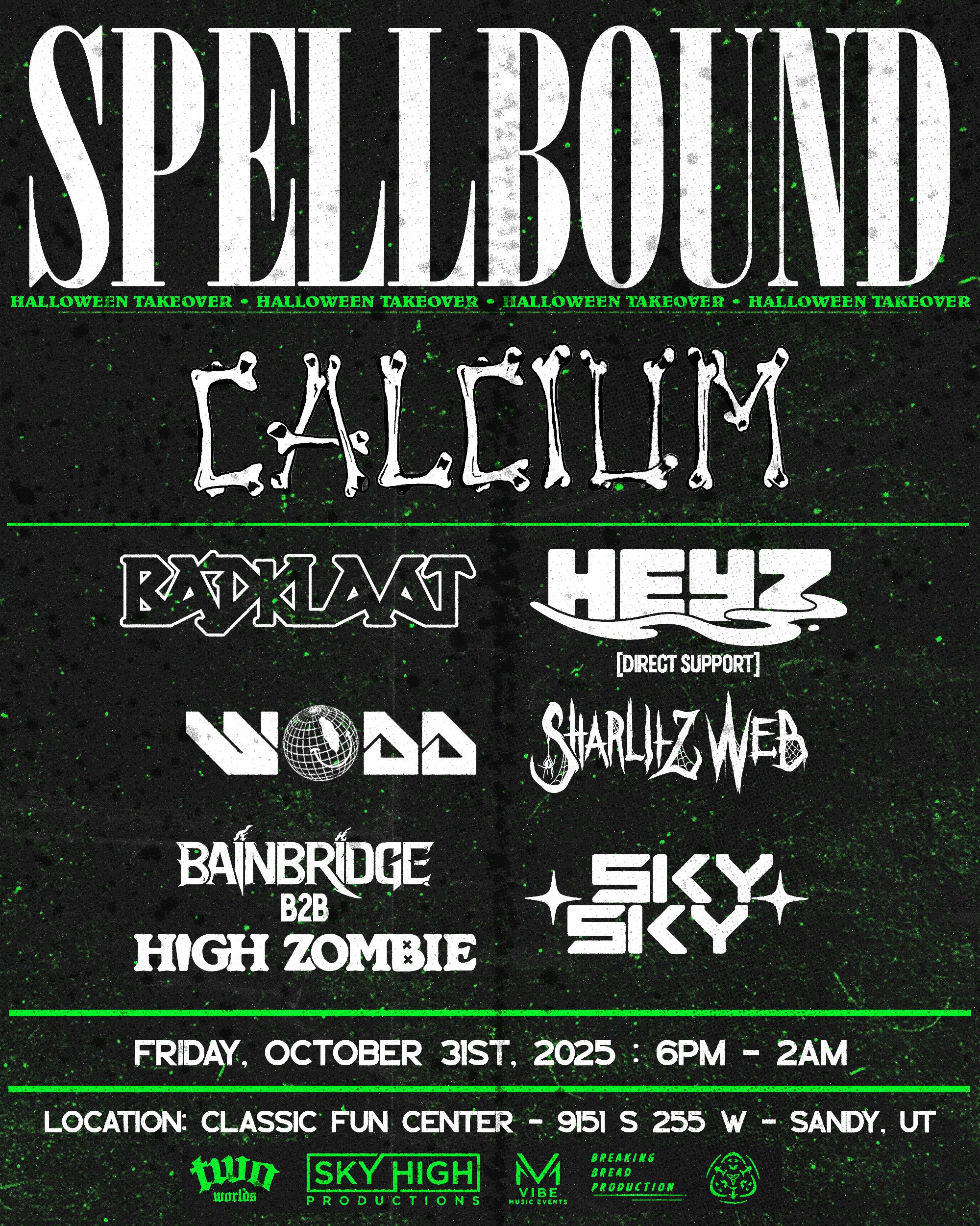 Spellbound Halloween Takeover - FRIDAY