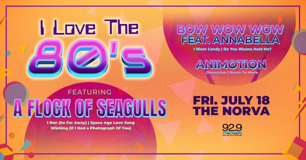 I Love The 80's feat. A Flock of Seagulls