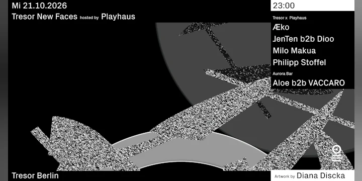 Tresor New Faces hosted by Playhaus