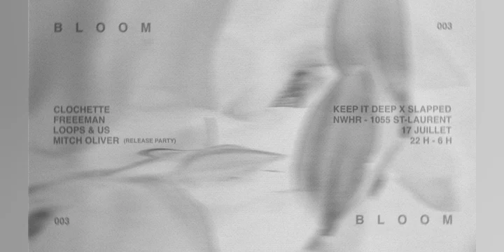 Bloom 3 - with SLAPPED Records