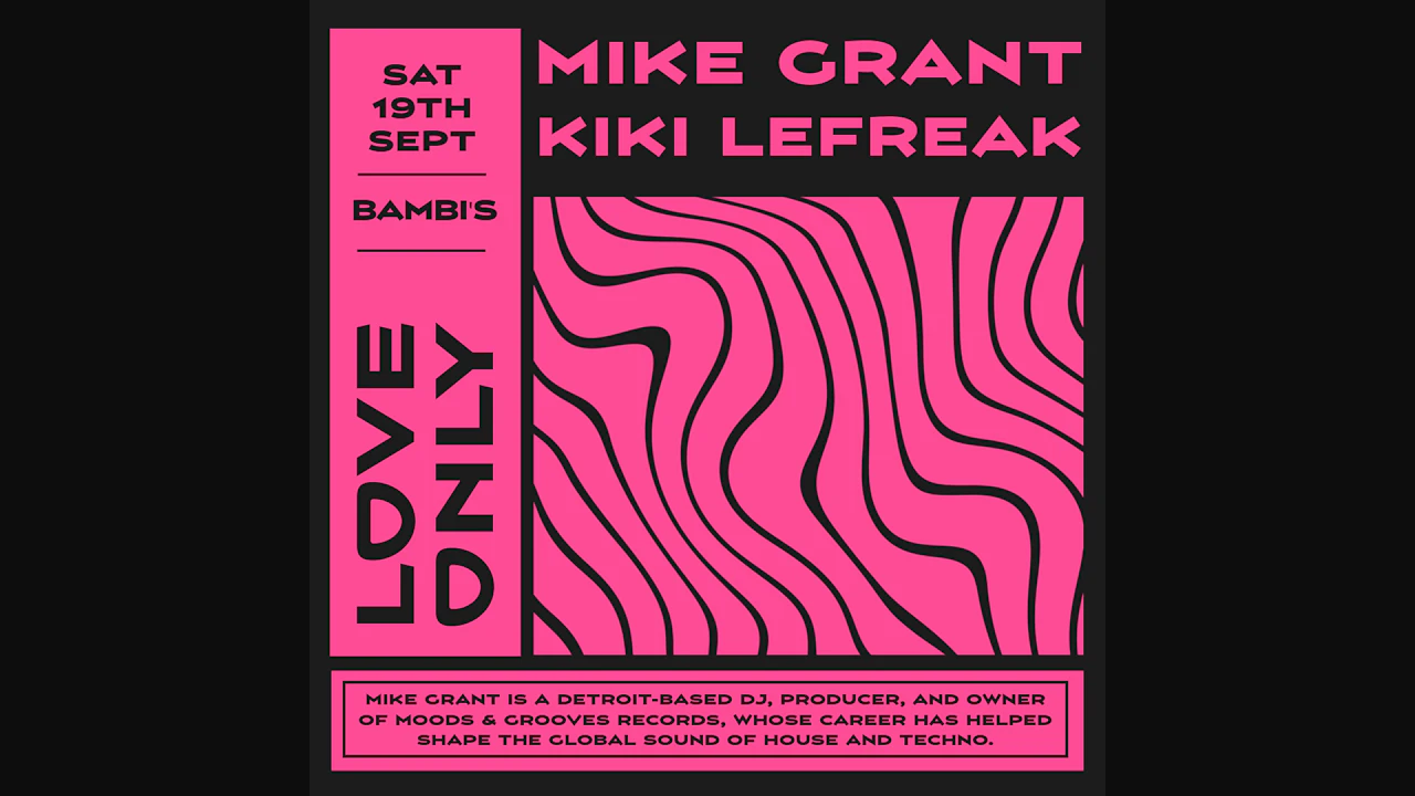 LOVE ONLY W/ Detroit legend Mike Grant and Kiki LeFreak