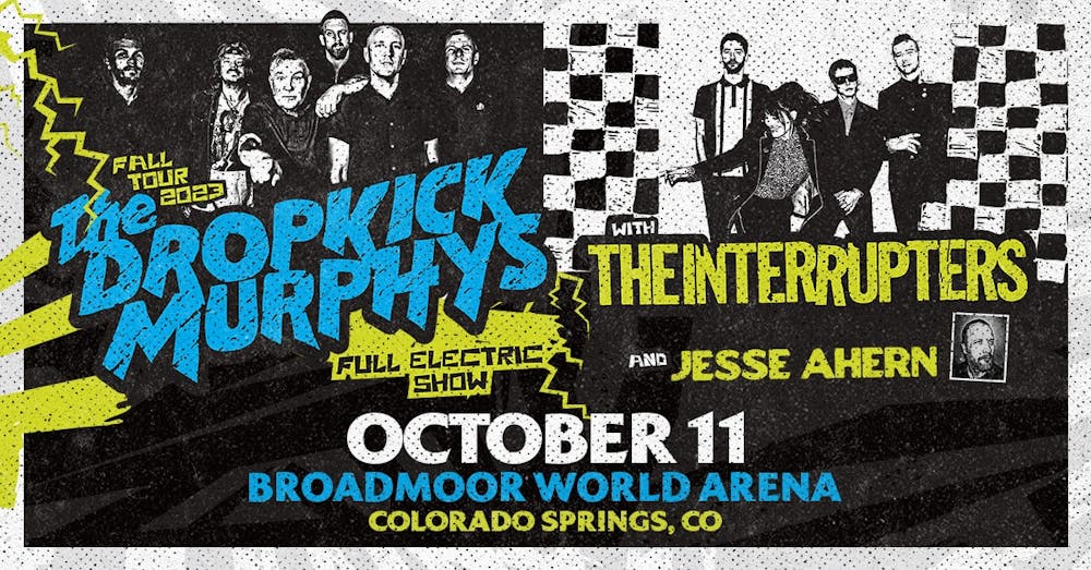 Dropkick Murphys coming to Colorado Springs along with The Interrupters